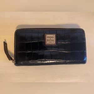 Dooney & Bourke Black Leather Wallet